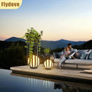 Axyaa High-end Solar Tea Table Lamp for Outdoor Courtyard Garden