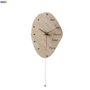 Axyaa LED Travertine Wall Sconce Lamp with Pull Chain Switch