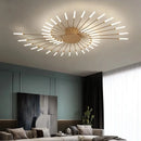 Axyaa LED Luster Ceiling Light for Modern Home Lighting.