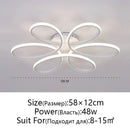 Axyaa Flower Ceiling Light: Nordic Warm LED for Bedroom, Living Room, Study & Restaurant.