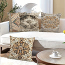 Axyaa Ethnic Style Pillowcase for Home Sofa and Bedroom Decor