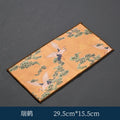 Axyaa Chinese Painted Tea Napkin Tea Ceremony Towel Placemat Set