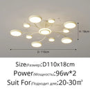 Axyaa Soft LED Ceiling Lights for Home Decor - Modern Minimalist Warm Lighting