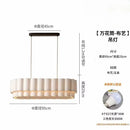 Axyaa Medieval Long Bar Restaurant Table Fabic Desk Lamp Zen Tea Room