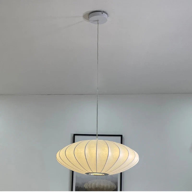 Axyaa Designer Silk Pendant Lamp for Home and Hotel Decoration