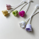 Axyaa Silicone Flower Straw Covers for 40oz Stanley Tumbler, 10mm Straws