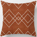 Axyaa Geometric Square Pillowcase for Home Goods and Decor