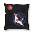 Axyaa Jack Russell Terrier Nordic Pillowcase for Stylish Living Room Decor