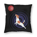 Axyaa Jack Russell Terrier Nordic Pillowcase for Stylish Living Room Decor