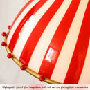 Axyaa Nordic Glass LED Ceiling Chandelier Pendant Lamp for Modern Home Decor