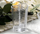 Axyaa Gold Rim Heart Pattern Glass Tumbler - 210ml - Nordic Style - 1 Pc
