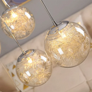 Axyaa Glass Stair Chandelier Modern Living Room Indoor LED Lighting