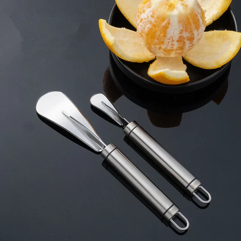 Axyaa Stainless Steel Fruit Peeler & Cutter for Citrus and Grapefruit