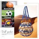Axyaa Basketball Net Bag: Portable Nylon Storage for Outdoor Sports Equipment