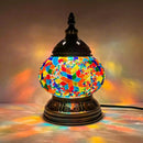Turkish Mosaic Light Material Package Table Lamp - Axyaa Handmade Glass Gift