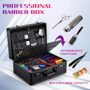 Axyaa Barber Tool Case: Professional Briefcase for Clippers and Supplies