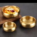 Axyaa Double-layer Stainless Steel Scald-proof Soup Rice Bowls