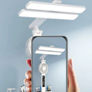 Axyaa Rechargeable Table Lamp with Fan, LED Clock Display and Reading Light