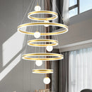 Axyaa Modern Dine Room Pendant Lights Ceiling Chandelier LED Interior Lighting
