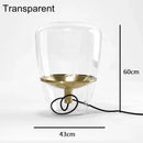 Nordic Glass Lampshade Table Lamp by Axyaa - Modern Design for Bedroom Living Room Office