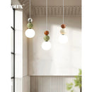 Axya Nordic Red Pendant Light for Master Bedroom, Bar, or Restaurant Decor