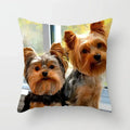 Axyaa Cute Dog Print Pillow Case for Bedroom Sofa Car Decor