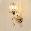 Axyaa Glass Wall Lamp LED Bedside Light for Modern Minimalist Home Decor