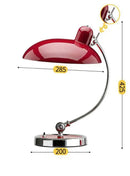 Axyaa Bauhaus Desk Lamp - Vintage Bedroom Study Reading Nordic Retro Style