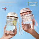 Axyaa Summer Plastic Cup: Large Capacity Sports Tumbler Water Cup Gift