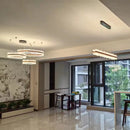Axyaa Modern Ring Ceiling Chandelier Luxury Pendant Lamp