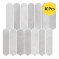 Axyaa Fish Scale Tile Sticker: Self-adhesive Backsplash 30x30cm, Kitchen Bathroom Waterproof