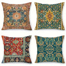 Axyaa Oriental Pattern Digital Printing for Sofas, Bedrooms, Cars, Pillow Covers