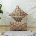 Axyaa Short Plush Pillow Cover Set for Stylish Home Décor