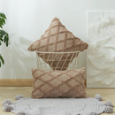 Axyaa Short Plush Pillowcases for Autumn Decor in 30x50cm and 45x45cm sizes.