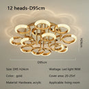 Axyaa Postmodern Living Room Ceiling LightLuxury Master Bedroom Designer Lamp