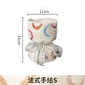 Axyaa Bouquet Shape Ceramic Vase Home Decoration Floral Arrangement Accessories