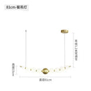 Axyaa Pearl Necklace LED Pendant Lights for Dining Living Room