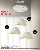 Axyaa Nordic 3 Head Ceiling Chandelier Pendant Light for Modern Home Decor