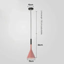 Axyaa Nordic Resin Pendant Light - Modern Minimalist Design E27 Bulb for Bedroom, Dining Room, Bar