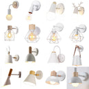 Axyaa Modern Wood LED Wall Sconce for Indoor Reading Lights