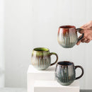 Axyaa Retro Ceramic Coffee Mug 500ml - Creative & Cute Breakfast Cereal Cup