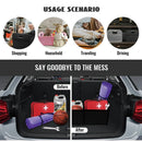 Axyaa Collapsible Car Trunk Organizer: Large Capacity, Portable, Multi-Functional Storage Solution