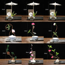 Axya Japanese Kitchen Restaurant Sushi Sashimi Bento Sesfood Dry Ice Flowers And Plants