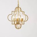 Axyaa Vintage Country Chandelier: Elegant Lighting Fixture for Living & Dining Room