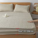 Axyaa Ultrasonic Waterproof Mattress Protector Embroidered Fitted Sheet
