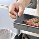 Axyaa Grey Silicone Air Fryer Liners - Set of 4