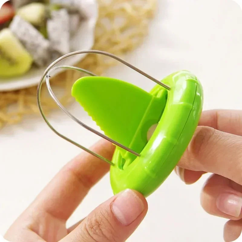 Axyaa Stainless Steel Kiwi Peeler Cutter Kitchen Gadget