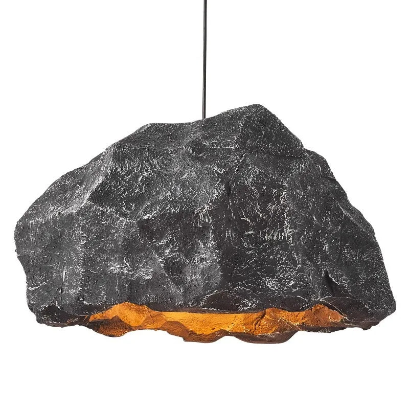 Axyaa Nordic Rock Shape LED Pendant Chandelier for Living Room Lighting