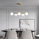 Axya Nordic Glass Ball Pendant Light Gold Fixture Living Room Bedroom Lamps