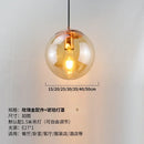 Axyaa Modern Glass Chandelier Bar Counter Restaurant Hanging Lights